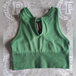 PINK seamless sports bra (S) NWT